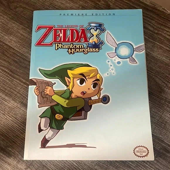 Nintendo The Legend of Zelda Phantom Hourglass Premiere Edition Book 2007 - Picture 1 of 5